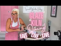 😆 THE SUSPENSE!! GLAZE KILN OPENING - LIVE!!