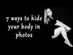 How to hide your body in photos