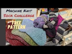 Knit your first sock: Easy 3 day sock challenge - How to choose yarn and sign up!