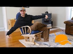 Revealing my Dream Build. Building an Elegant Glider Rocking Chair.