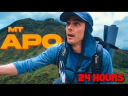 How Difficult is Philippines Highest Mountain? Mt Apo, Mindanao, Davao del sur