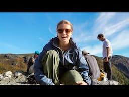 hiking through TASMANIA