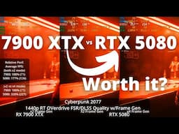 RTX 5080 vs RX 7900 XTX- The Ultimate Comparison