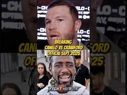 Breaking: Canelo vs Crawford planned  for September in Las Vegas!