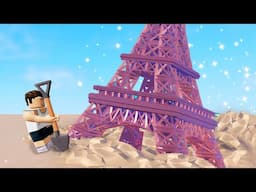 Digging up The Eiffel Tower in Dig It!