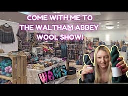 Explore Waltham Abbey Wool Show with me!🧶Sparkly yarn and more!