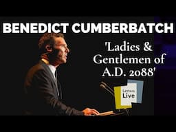 Benedict Cumberbatch reads Kurt Vonnegut's letter to the future