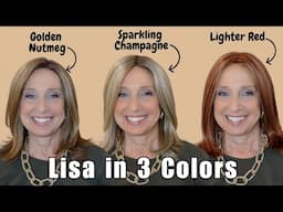 Envy Lisa: 3 Stunning Colors Compared | Golden Nutmeg, Sparkling Champagne, Lighter Red