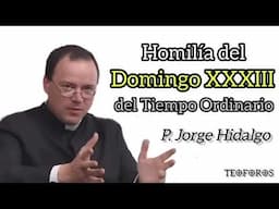 Homilía del Domingo XXXIII del Tiempo Ordinario - P. Jorge Hidalgo