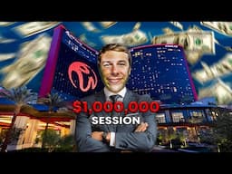 HIGH STAKES SICKENING $1,000,000 BLACKJACK SESSION AT RESORT WORLD IN LAS VEGAS!