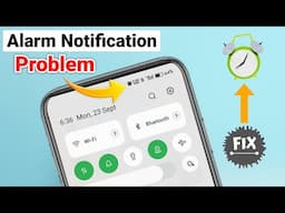 ⏰How To Remove Alarm Icon From Notification Bar Android | Alarm Notification Kaise Band Karen