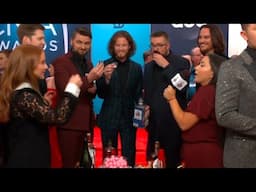 tbt Home Free on the CMA Red Carpet. Old town road vs Texas hold em (extended video edit)