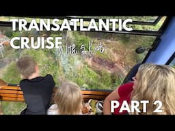 Transatlantic Cruise Part 2: Breathtaking Views from Madeira Funchal Cable Car with Kids! 🌞🚡