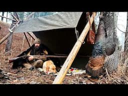 You won't believe this FLINTLOCK Turkey HUNT! Catch & Cook