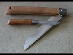 My Blades Part Two A Large Opinel Clasp Knife Converted To An 18th Century Gully Knife By Keith H  B