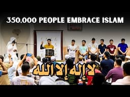 350,000 People Embrace Islam in Saudi Arabia❗❗