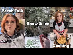 Chili - Apples - Snow & Ice Day Fun - Birds - Porch Talk with Tammy LIVE