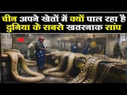 चीन में ऐसे होती है साँपों की खेती || Exploring the Mysterious Snakes Farming Village in China