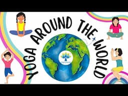 Wonders of the World with Yoga | Strength & Flexibility Poses for Kids | Yoga Guppy