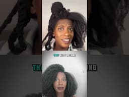 When to take off the wig? #naturalhair #haircare #hairgrowth