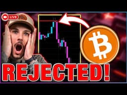 Bitcoin REJECTS Key Level! What This Means & Next Move!