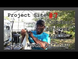 My Tiny RV Life: Project Site # 7 | Outdoor Shower | Things Never Goes Smooth With My Projects