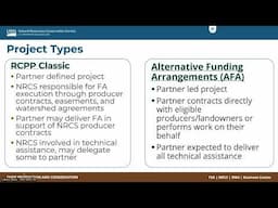 NRCS Regional Conservation Partnership Program Partner Webinar