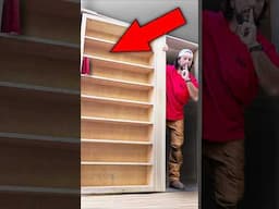 I Built A Secret Room In My Daughter’s Bookcase! #secretdoor