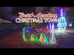 Christmas Town Express at Busch Gardens Williamsburg