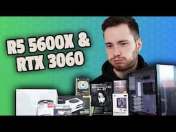 Building my new gaming & editing PC - Ryzen 5 5600x & RTX 3060 (CS:GO & Minecraft benchmarks)