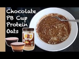 OVERNIGHT OATS /PROATS, CHOCOLATE PB FLAVOUR, 37g PROTEIN (vegan) recipe and quick how to guide