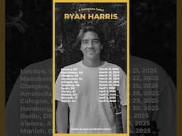 Ryan Harris European Tour 2025 !