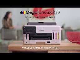 Canon MegaTank GX5120 Wireless Small Office Single Function Inkjet Printer