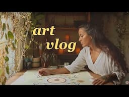 a month in my studio: painting, packing & losing everything ✸