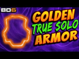 TRUE SOLO!!!! GOLDEN ARMOR Easy!!! Black Ops 6 Zombies Easter Egg