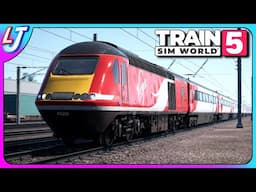 Train Sim World 5 - Virgin HST Class 43 Peterborough To Doncaster (LIVE)