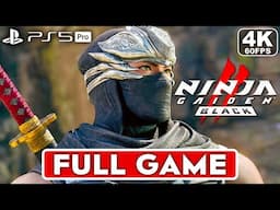 NINJA GAIDEN 2 BLACK Gameplay Walkthrough FULL GAME [4K 60FPS PS5 PRO] - No Commentary