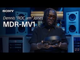 Dennis “ROC.am” Jones | Sony MDR-MV1 Open Back Studio Monitor Koptelefoon