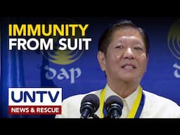 SolGen, iginiit ang immunity from suit ni PBBM