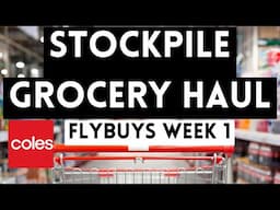 Frugal Stockpile Grocery Haul, Plan & Shop