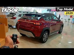 Toyota Taisor Top Model V 2025 ❣️| मात्र ₹ 7.74 लाख से शुरु! Taisor Review !! Price • Features 😍|