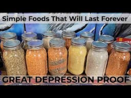 FOODS THAT WILL HELP YOU GET THROUGH THE NEXT GREAT DEPRESSION