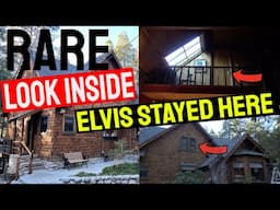 Rare Look Inside the Idyllwild Private Home Where Elvis Stayed During Kid Galahad Filming In 1961