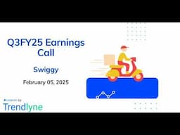 Swiggy Earnings Call for Q3FY25