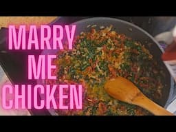 Making " Marry Me" chicken, my way.