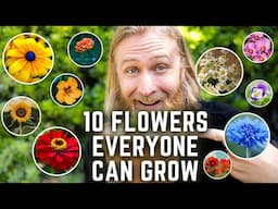 10 Flowers 🌼 So EASY to Grow You'd Be Crazy NOT To! 🌼