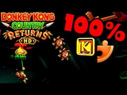 5-7 Wigglevine Wonders 🐵 Donkey Kong Country Returns HD 100% Tutorial (All Puzzle Pieces + Letters)