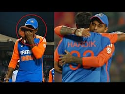 Hardik Pandya did this when Surya kumar Yadav crying after India One the T20 series against ENGLAND