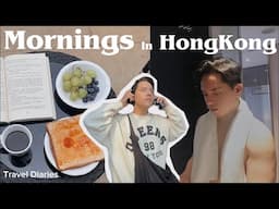 TRAVEL DIARIES: Hong Kong | morning routine, skin care & working in a cafe | Alvin Leal