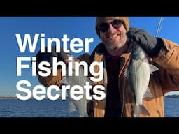 White Bass & Hybrid WINTER SECRETS! Fishing with Herbeck's Lonestar Fishing on Cedar Creek Lake, TX